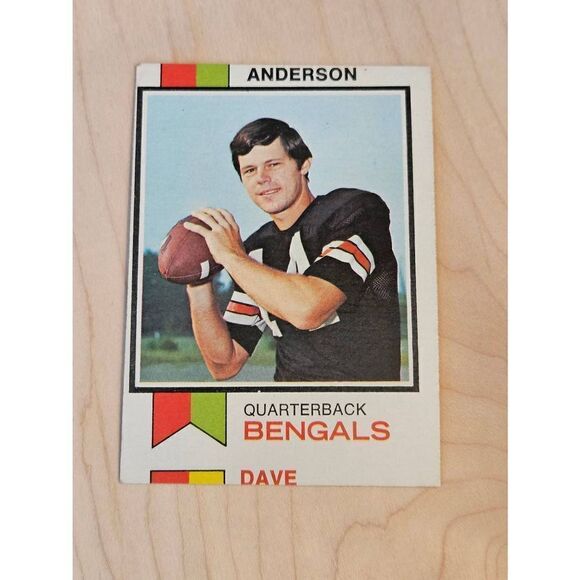 2 - 1973 Topps #34 Ken Anderson (
Rookie Card Hall Of Fame- MISPRINT - Picture 2 of 5